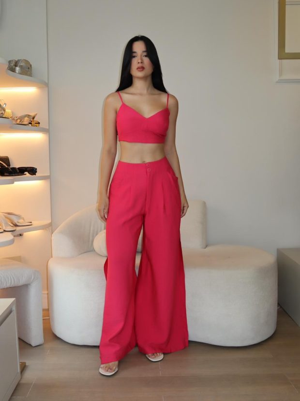 Conjunto Ester Rosa