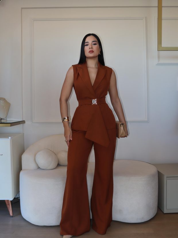 Conjunto Eva Caramelo