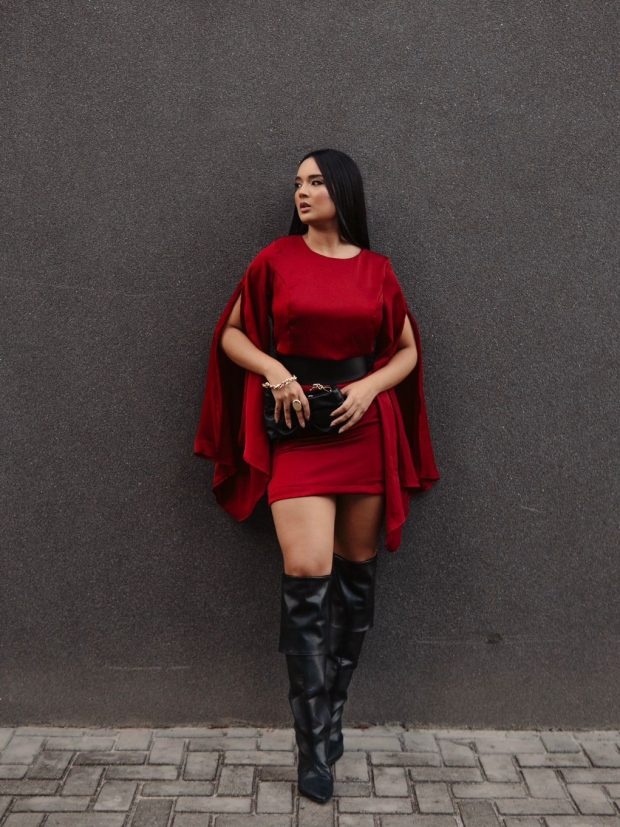 Vestido Vermelho Cereja