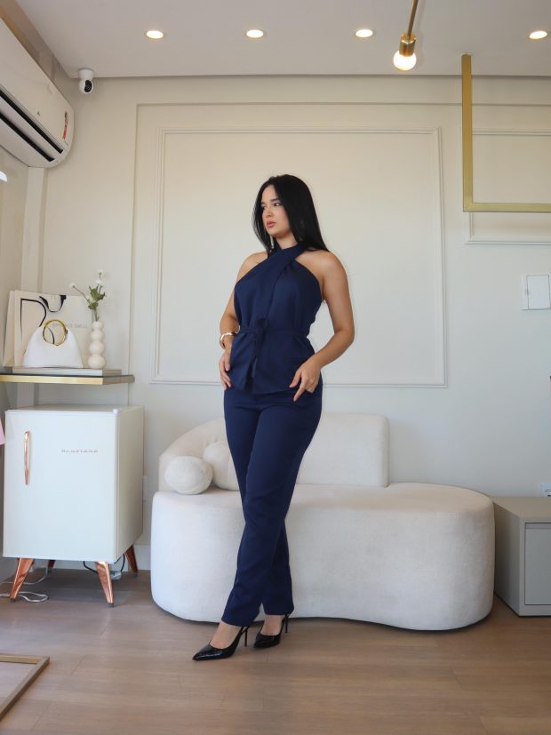 Conjunto Bela Azul Marinho