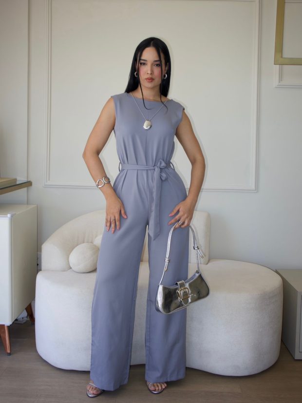 Macacão Mirela Cinza