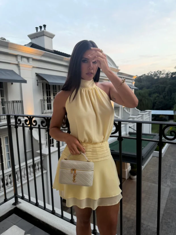 Vestido Úrsula Amarelo