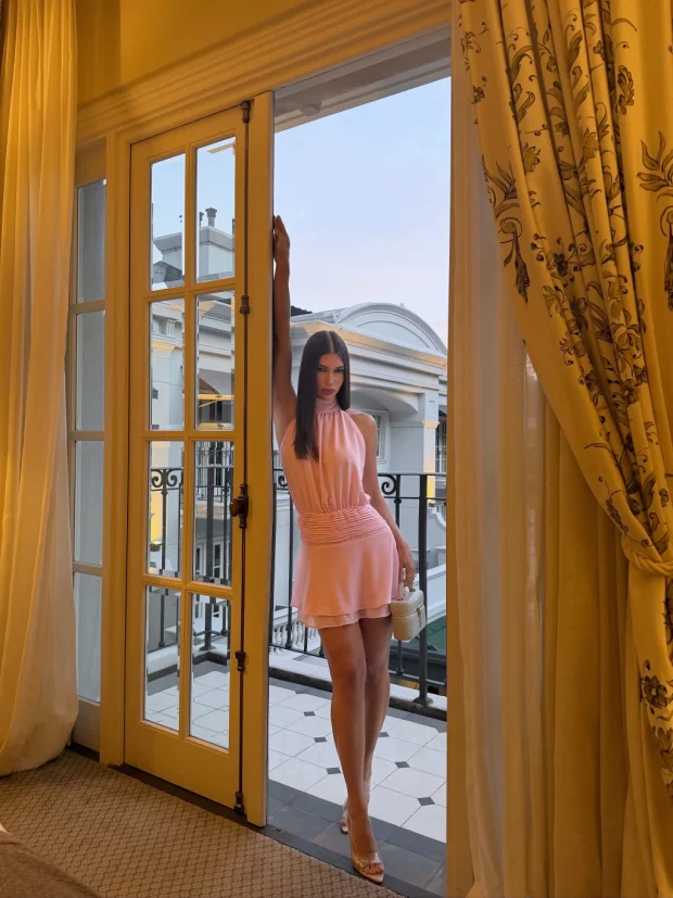 Vestido Úrsula Rosa