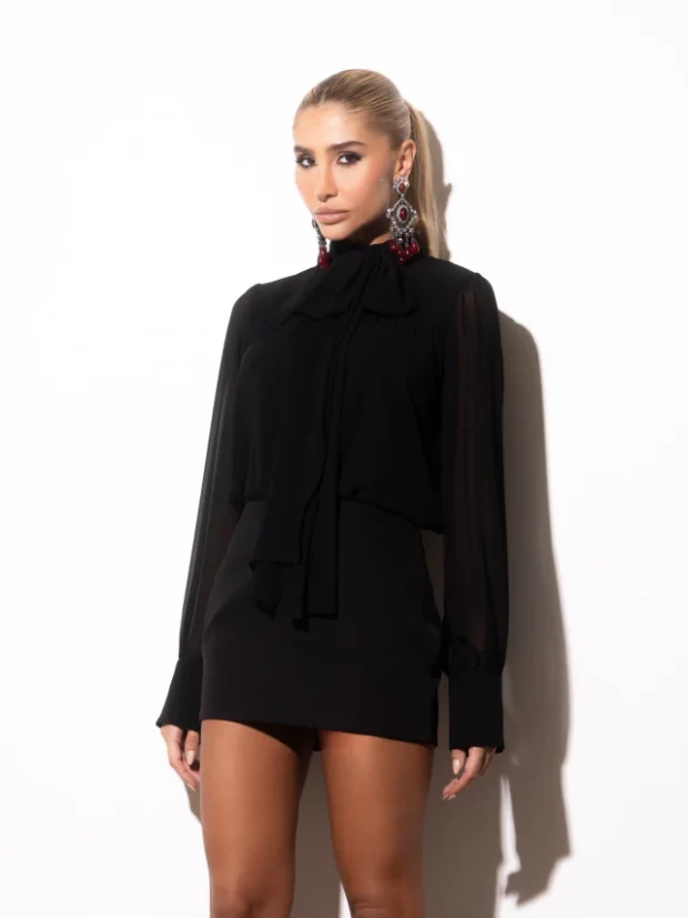 Blusa Ângela Preta