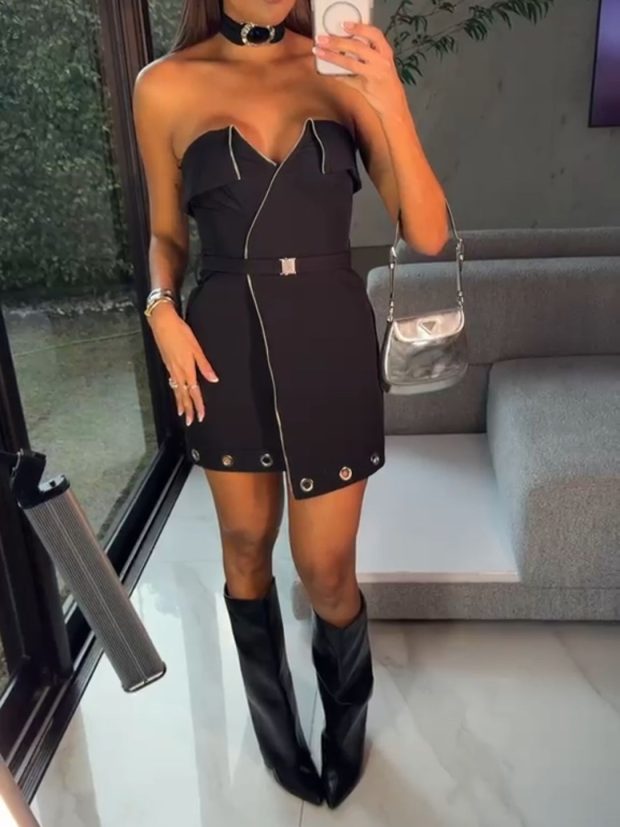 Vestido Dafne Preto
