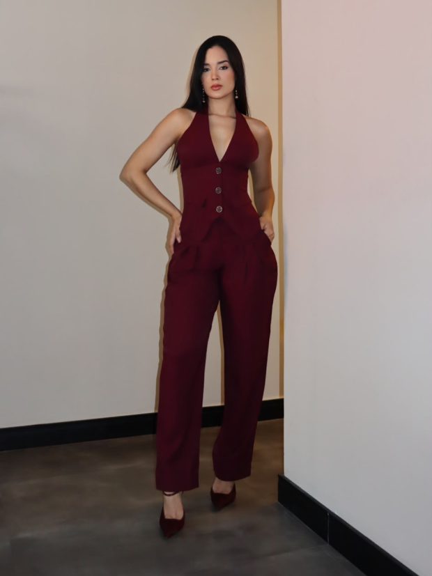 Conjunto Atena Vinho