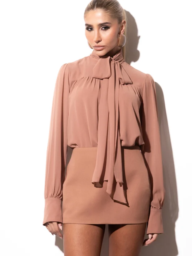 Blusa Ângela Marrom