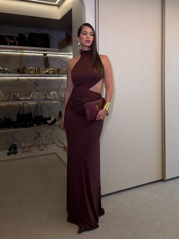 Vestido Valkiria Marrom