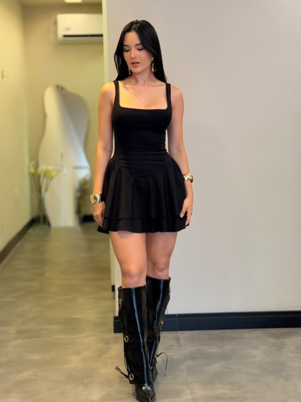 Vestido Alexandra Preto