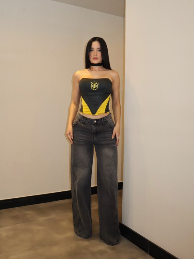 Calça Jeans Preto Estonado