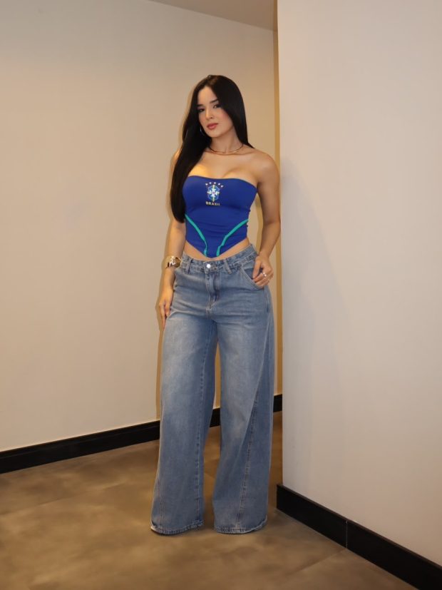 Calça Jeans Escuro