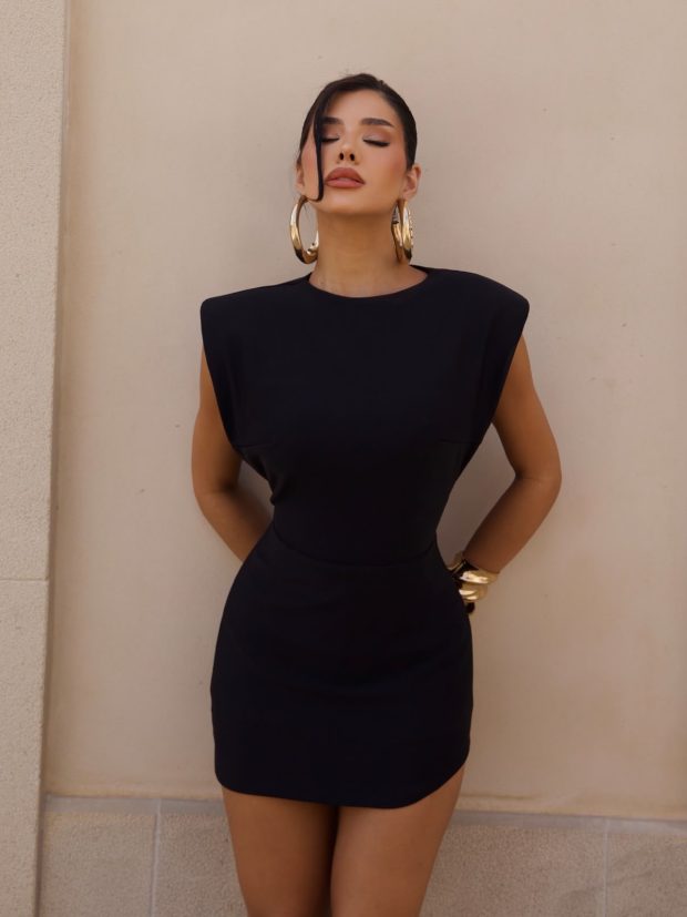 Vestido Hadassa Preto