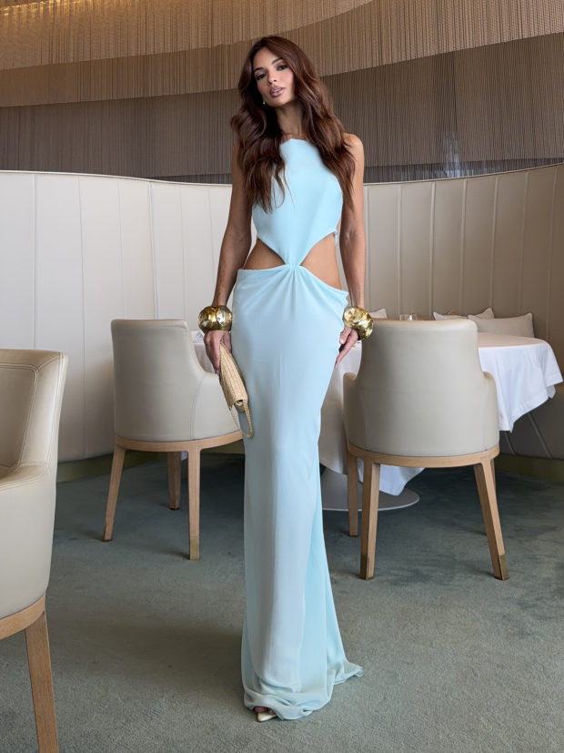 Vestido Meire Azul