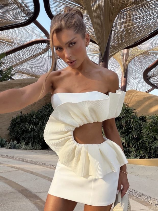 Vestido Fabricia Off White