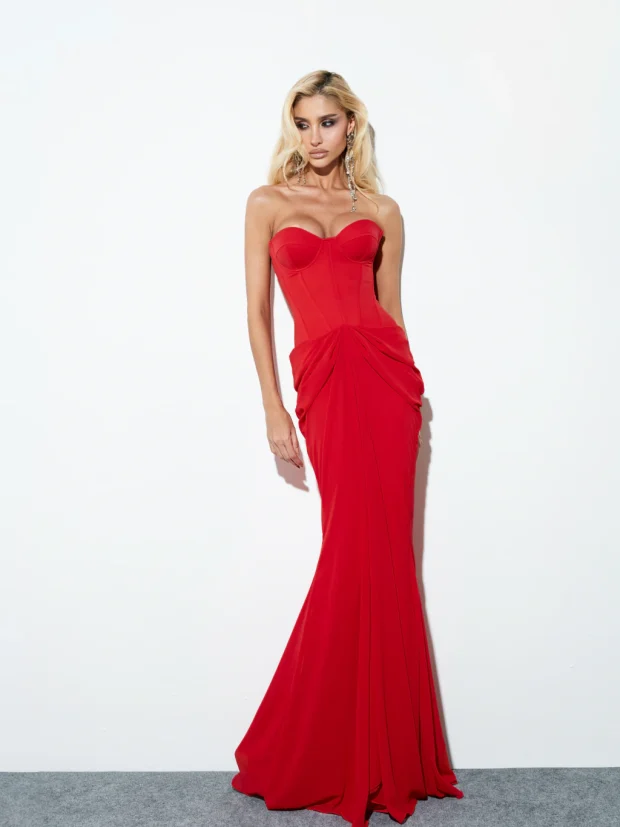 Vestido Marcele Vermelho